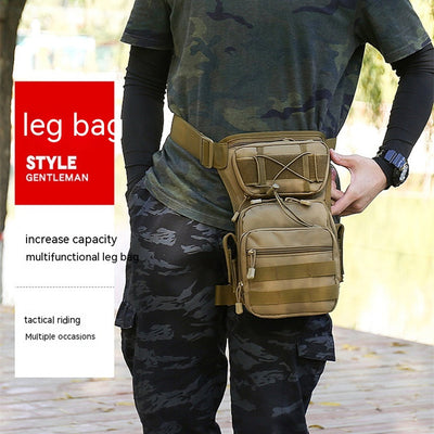 Multifunctional Mobile Waist Bag Men's Outdoor Tactics Leg Bag