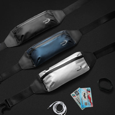 Men's Portable Sports Waterproof Waist Bag